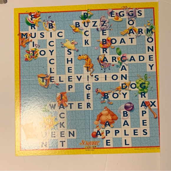 Scrabble Junior Board Game - Picture 5 of 5